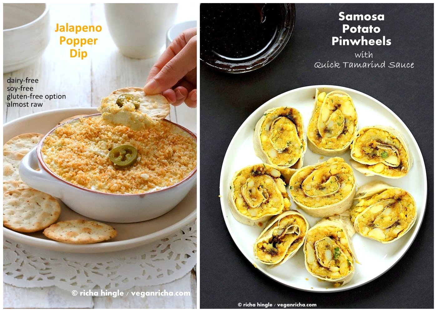 Vegan Summer Dips and Appetizers | VeganRicha.com