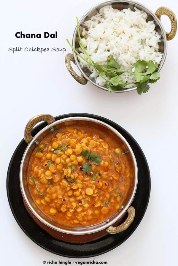 Easy Chana Dal - Split Chickpea soup| Vegan Richa #glutenfree #veganricha #vegan