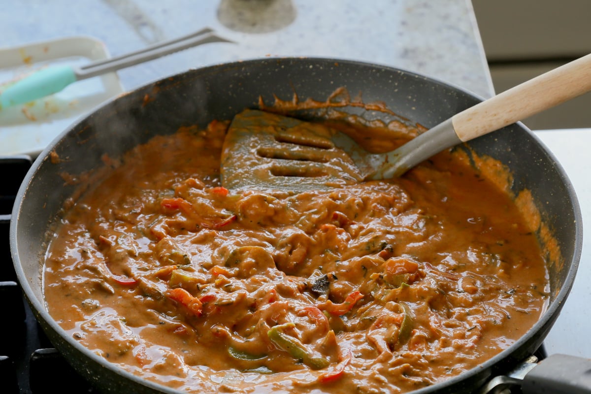 tikka masala sauce after cooking