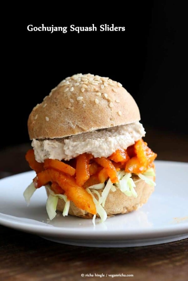 Gochujang Winter Squash Sliders