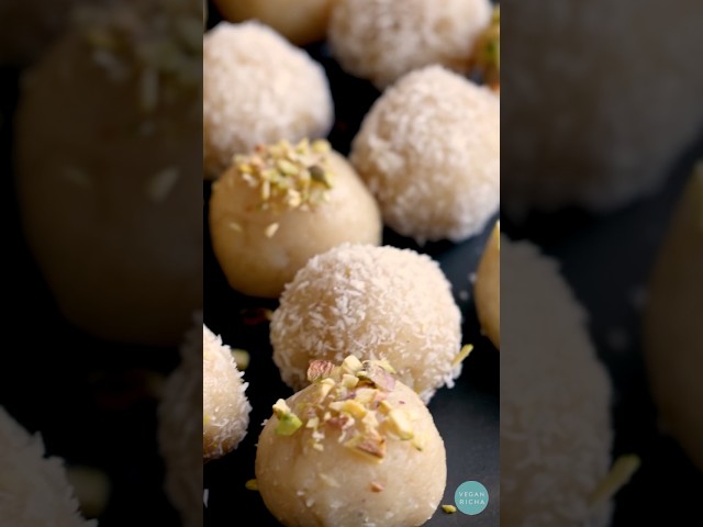 No Dairy Malai Ladoo! Creamy cardamom balls for Diwali #shorts #indianrecipe #malailaddu मलाई लड्डू