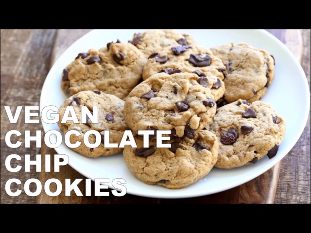 Vegan Chocolate Chip Cookies with Coconut Oil - VeganRicha.com